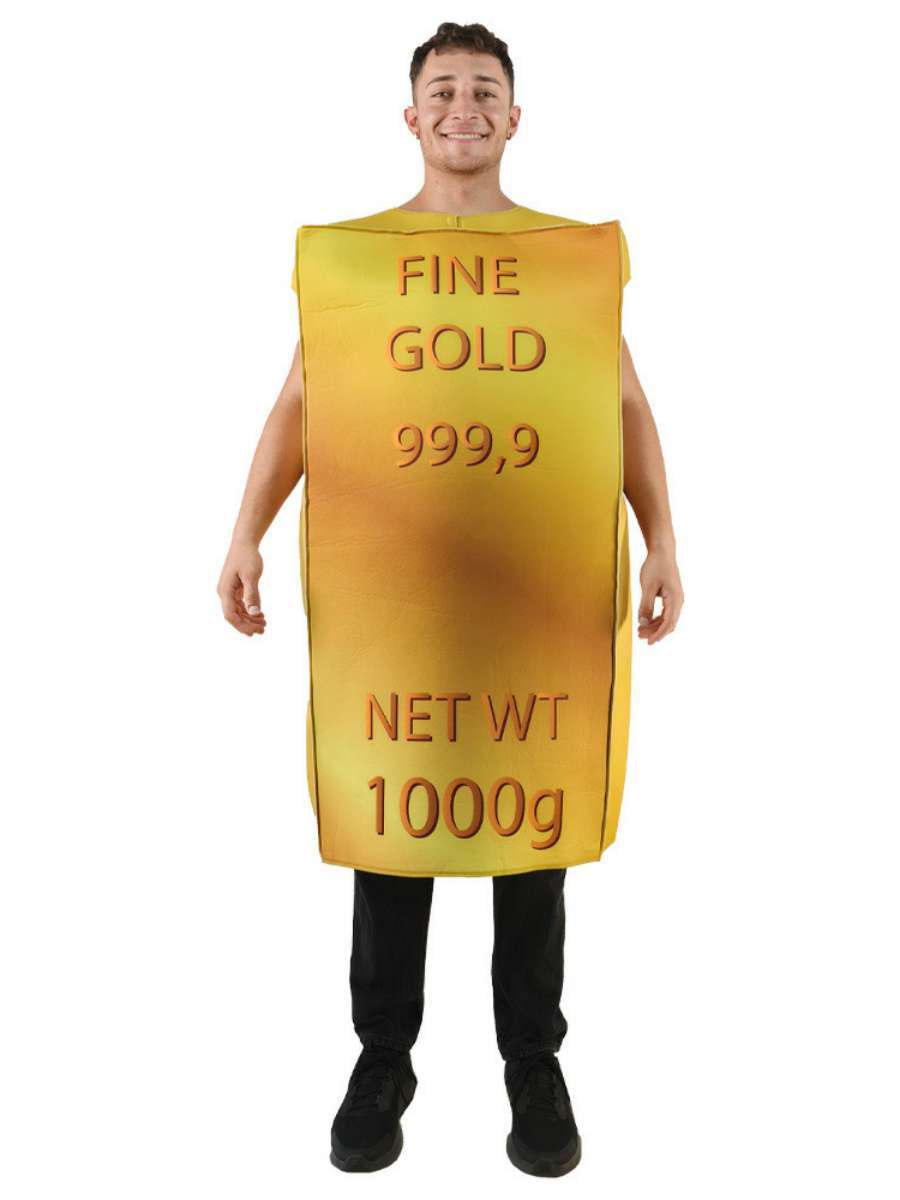 Ethnic Wear - Nieuw Halloween-feestkostuum voor optredens, leuke gouden