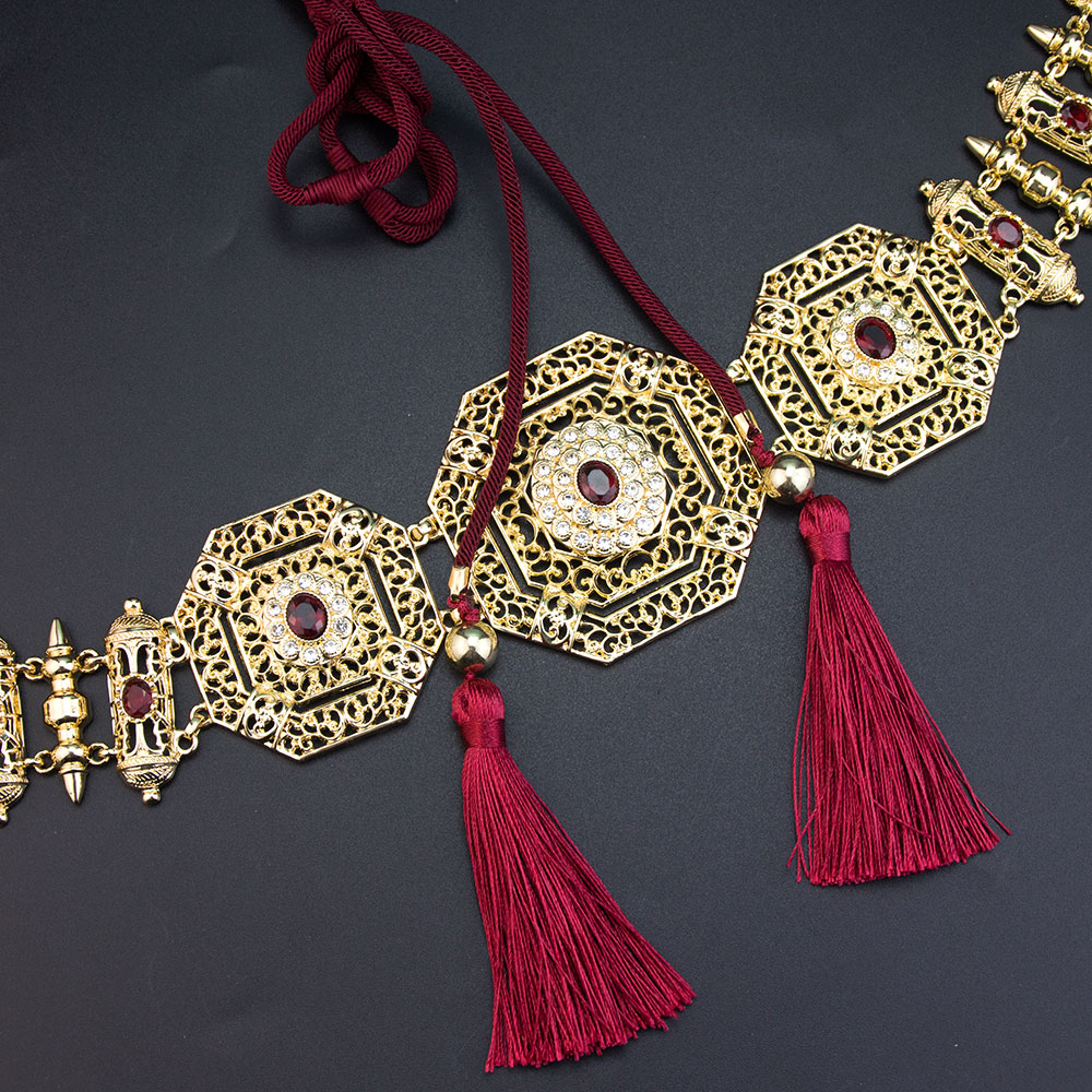 Ethnic Fashion For Ladies - Neovisson Hoge Kwaliteit Handgemaakte Touw Riem