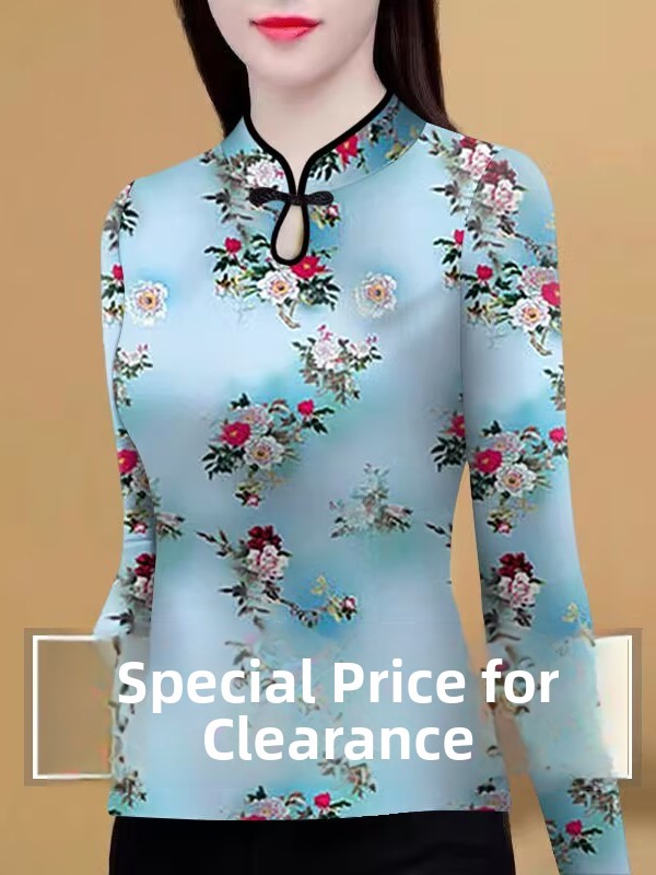 Ethnic Wear In Fashion - Modieus bedrukt basisshirt Slim-fit T-shirt voor