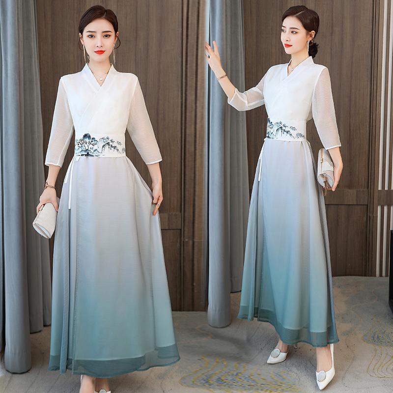 Ethnic Fashion Dress - Chinese Traditionele Jurk Vrouw Hanfu Streetwear