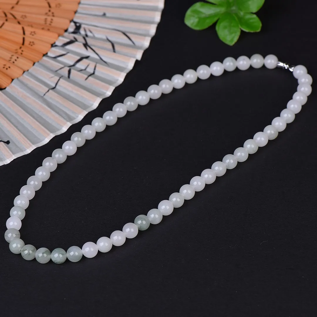 Ethnic Fashion For Ladies - Natuurlijke Gouden Jade Tianshan Jade Ketting