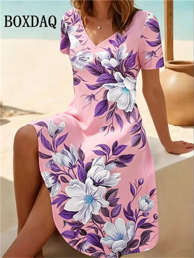 6XL Plus Size Vrouwen Jurken Z - Ethnic Fashion Dress recensie en prijs