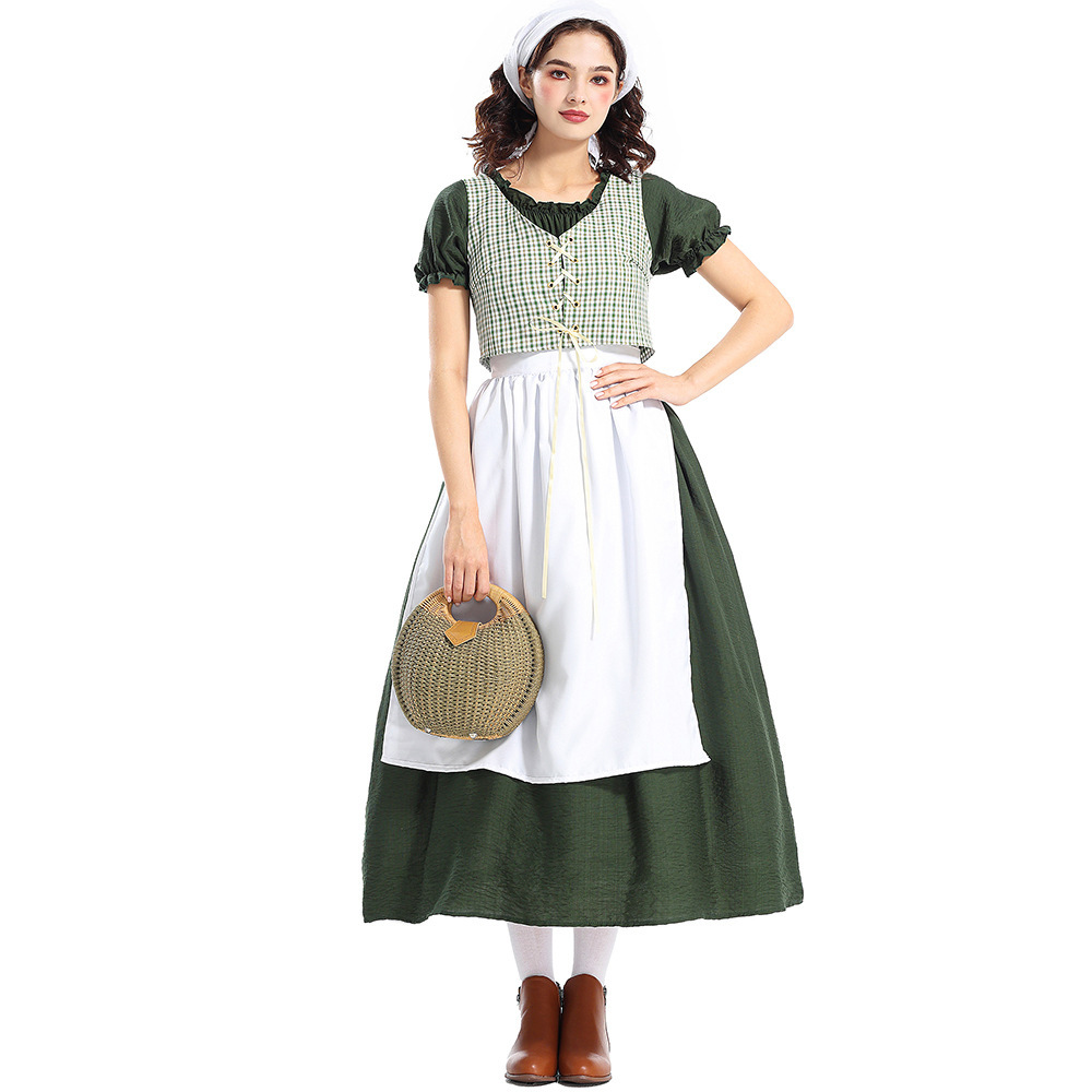 Halloween Pionierkostuum Groen - Ethnic Wear recensie en prijs