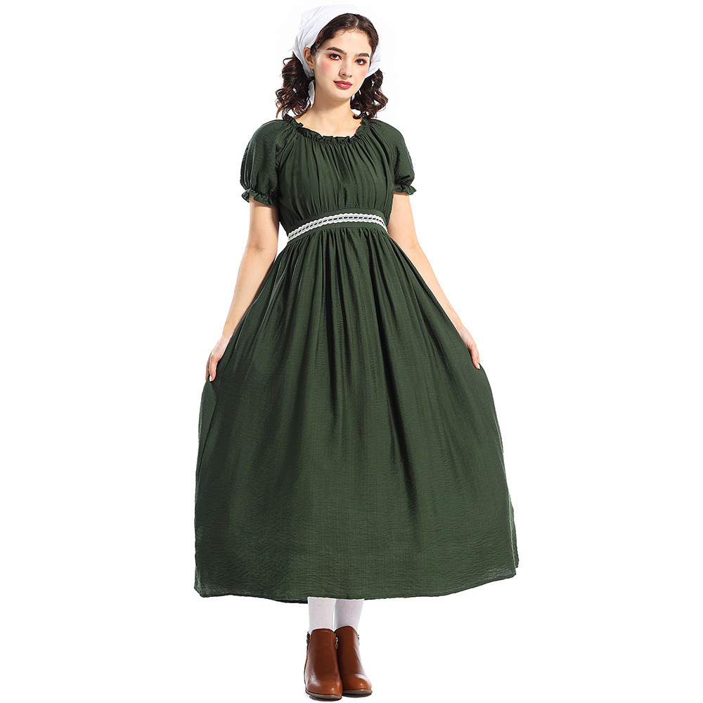 Halloween Pionierkostuum Groen - Ethnic Wear recensie en prijs