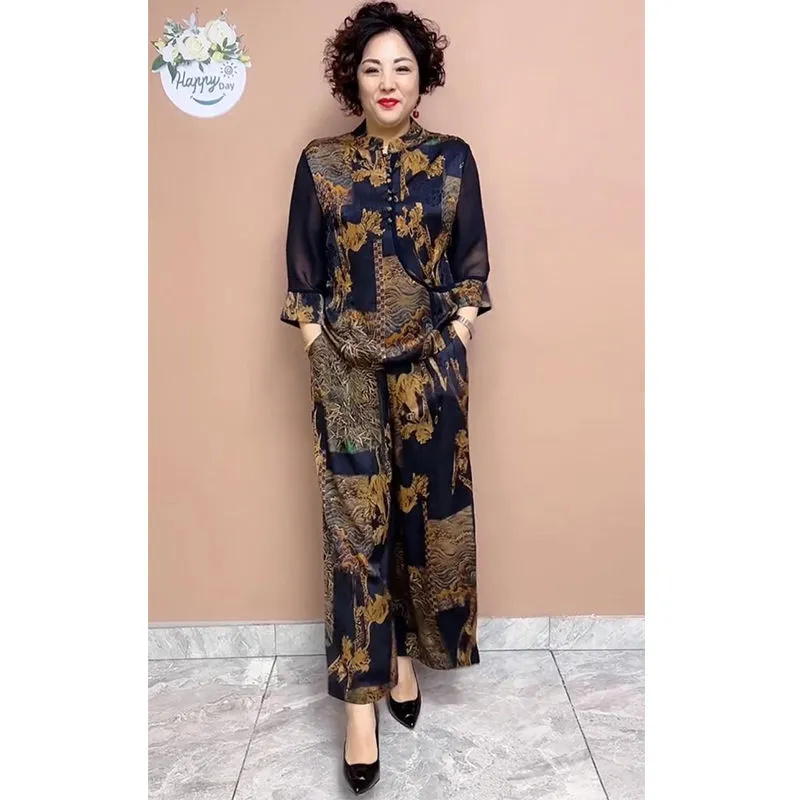 2025 Nieuwe broekenset met wij - Ethnic Fashion For Ladies recensie en prijs