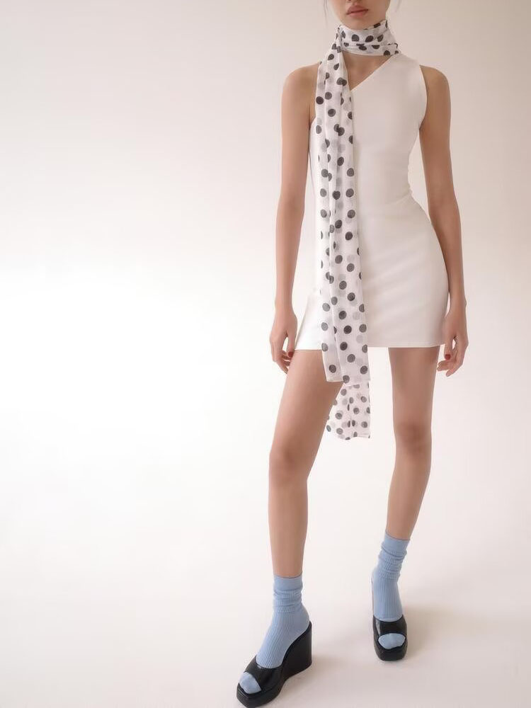 Zomerse Nieuwe Aankomst Polka  - Ethnic Fashion Dress recensie en prijs
