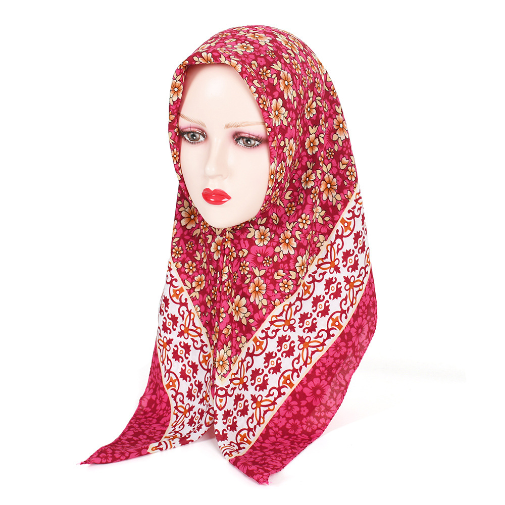 85*85Cm Pastorale Stijl Vrouwe - Ethnic Fashion For Ladies recensie en prijs