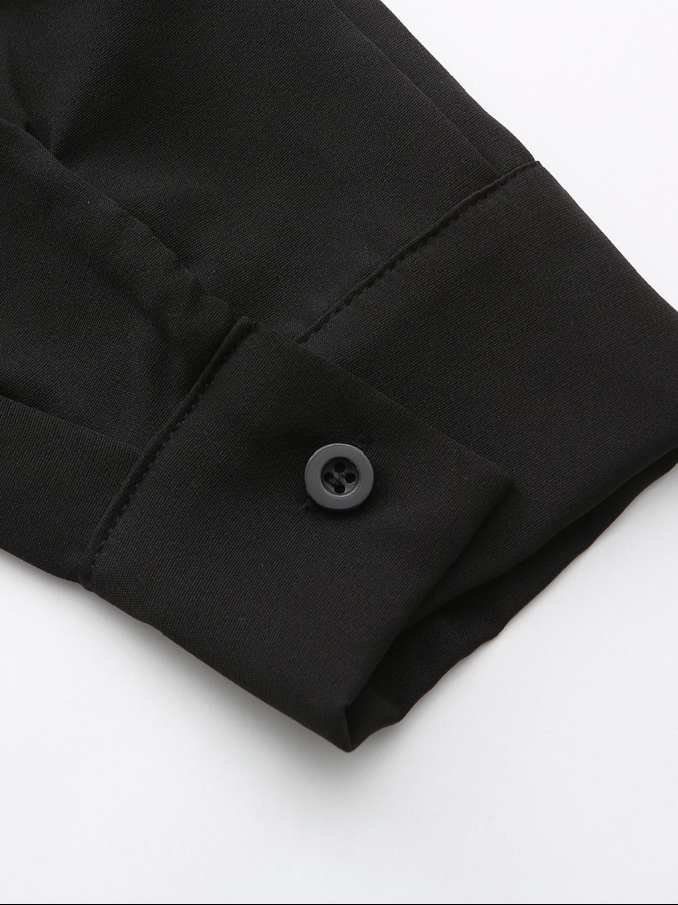 Zwarte herenpak met ronde hals - Ethnic Style recensie en prijs