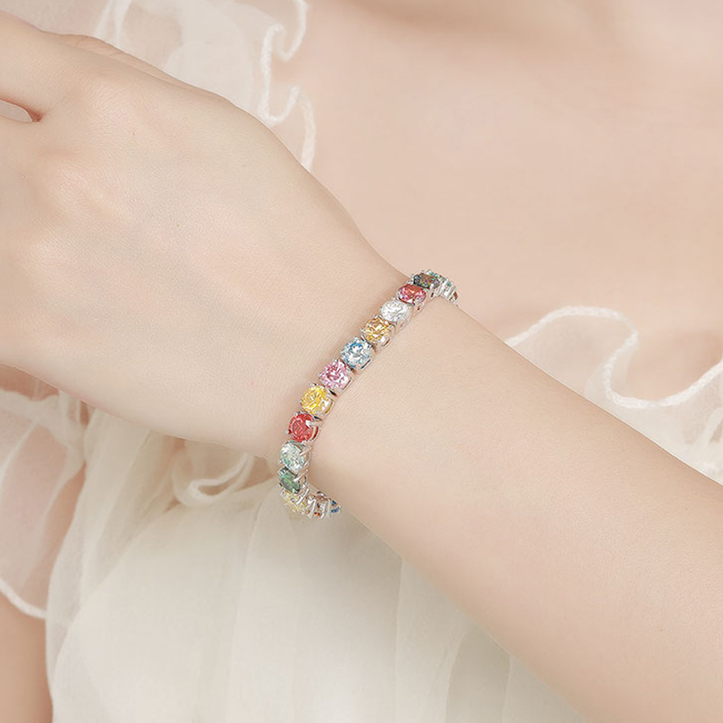 Dopamine kleur moissanite plat - Ethnic Wear In Fashion recensie en prijs