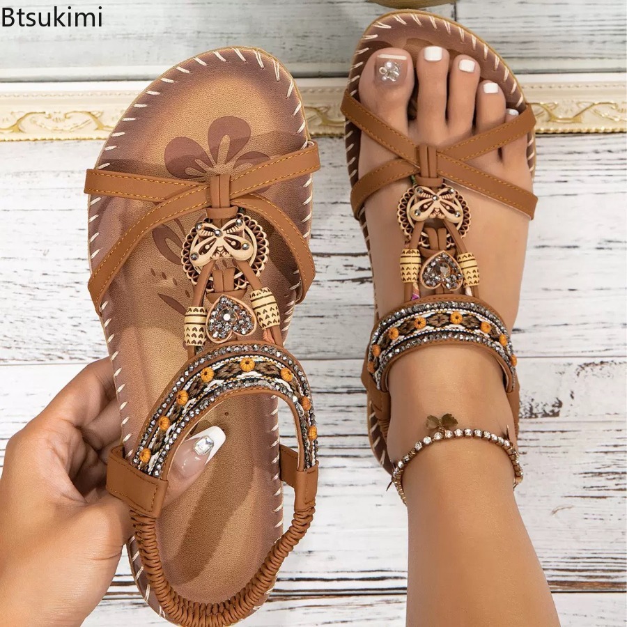 Vrouwen Boheemse sandalen Outd - Ethnic Fashion Dress recensie en prijs