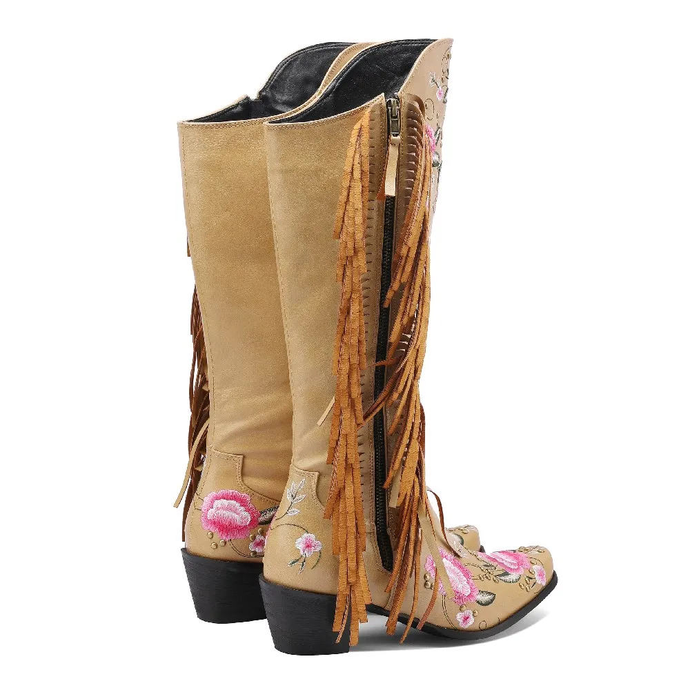 Mode Borduren Bloem Westerse K - Ethnic Fashion For Women recensie en prijs