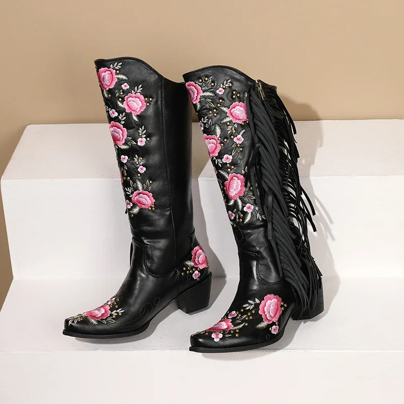 Mode Borduren Bloem Westerse K - Ethnic Fashion For Women recensie en prijs