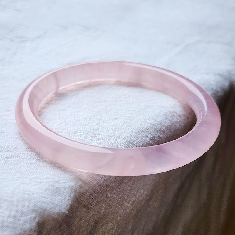 Nieuwe natuurlijke roze armban - Ethnic Wear In Fashion recensie en prijs