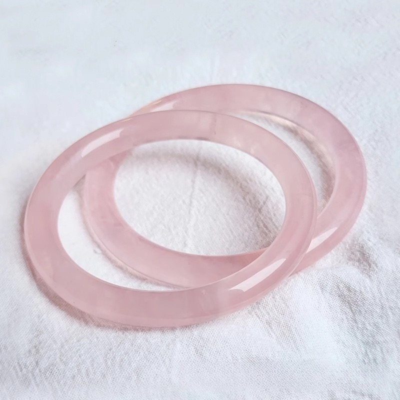 Nieuwe natuurlijke roze armban - Ethnic Wear In Fashion recensie en prijs