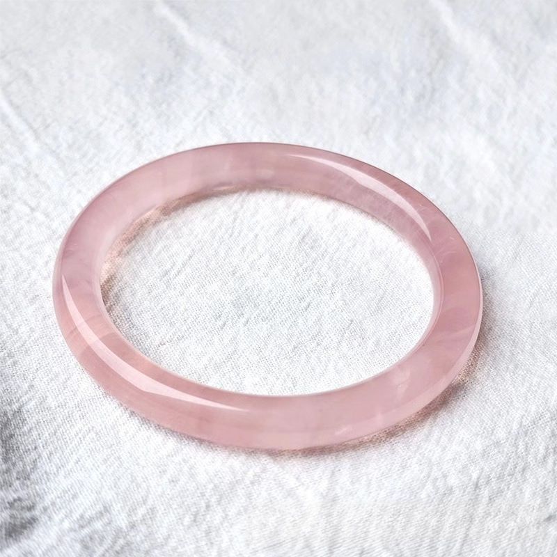 Nieuwe natuurlijke roze armban - Ethnic Wear In Fashion recensie en prijs