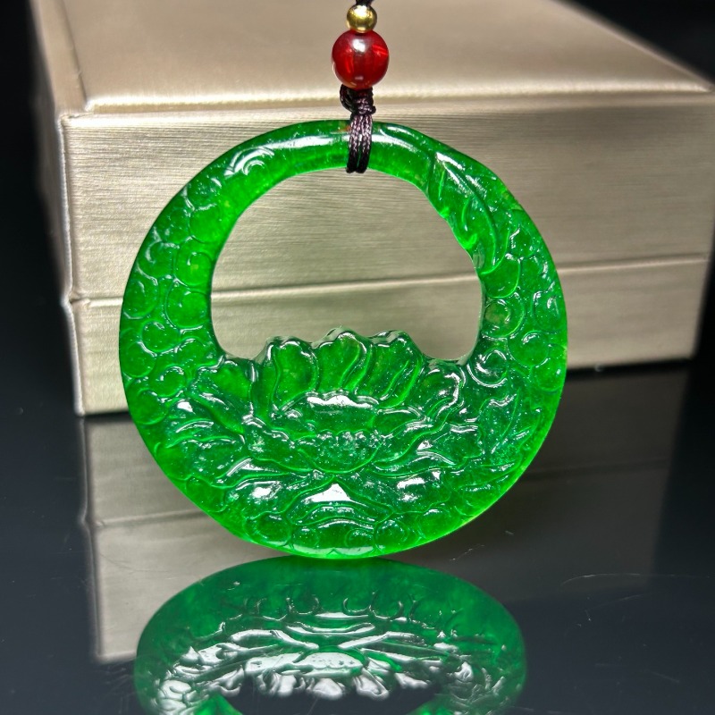 Retro prachtige groene ronde m - Ethnic Fashion Brands recensie en prijs