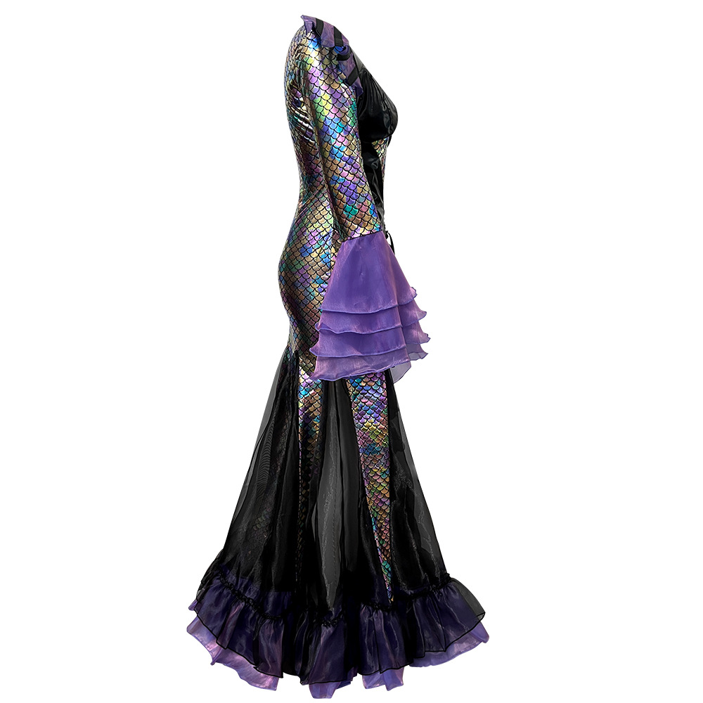 Donkere zeemeermin lange jurk  - Ethnic Wear recensie en prijs
